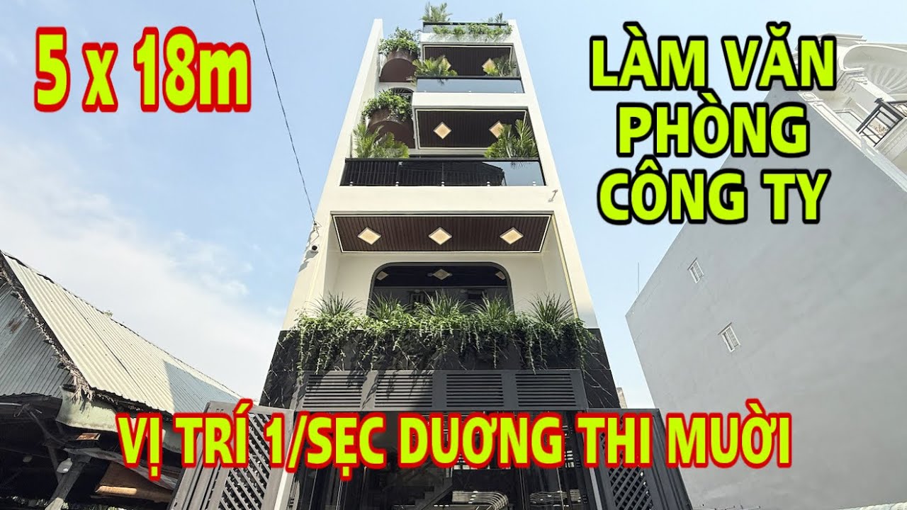 Bán nhà phố quận 12. đường dương thị mười phường trung mỹ tây vừa ở vừa kinh doanh
