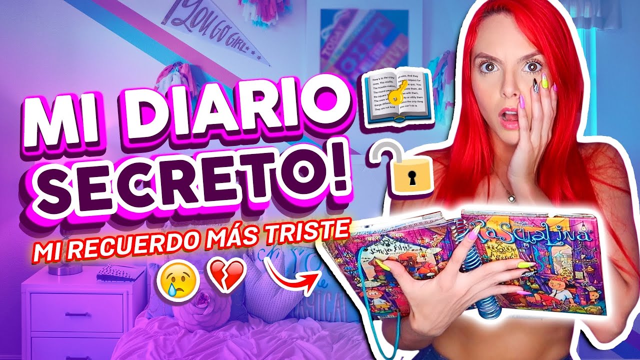 LEYENDO MI DIARIO SECRETO!!📖🔓No recordaba esto!!!💔😢 | Jenny Devil😈