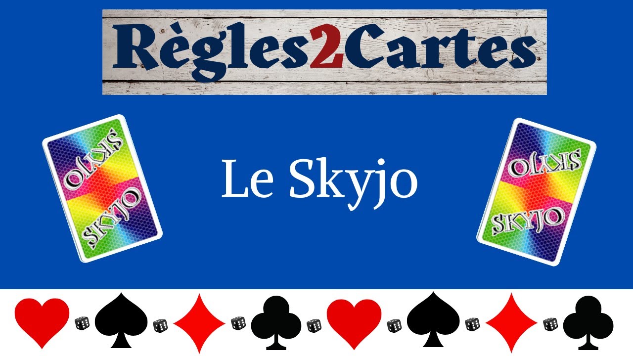 Règle de jeu : Comment jouer au Skyjo