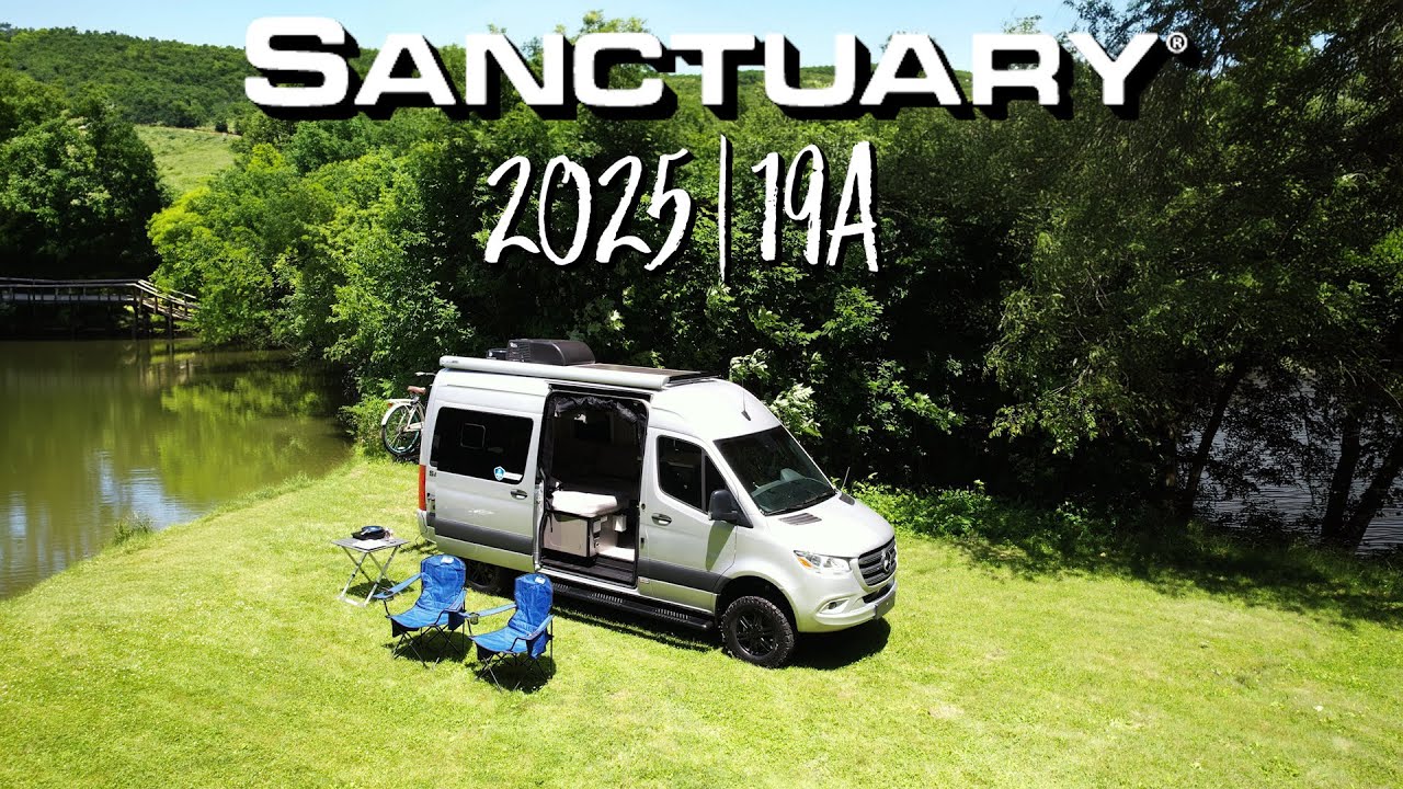 2025 Sanctuary 19A | Van Mercedes AWD | Idealny dla dwojga | Recenzja kampera