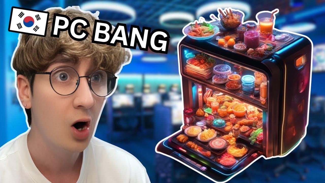 Eating ONLY PCBang Food For 24 Hours!