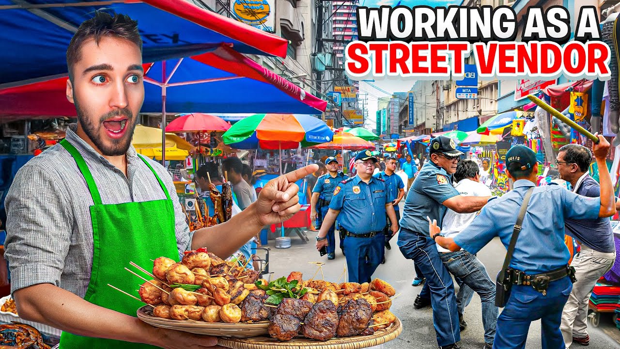 I Worked on a Filipino Street Market! Manila