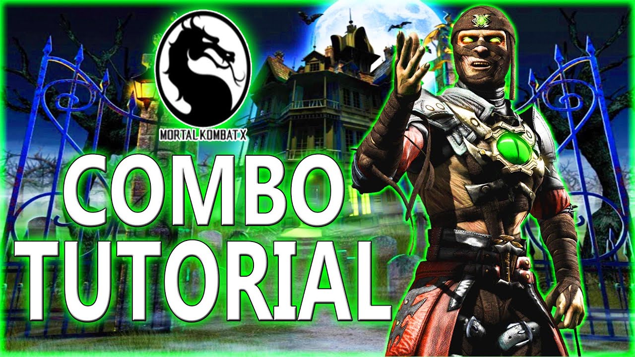 Mortal Kombat X ERMAC Combos - MYSTIC - Mortal Kombat X Combo Tutorial