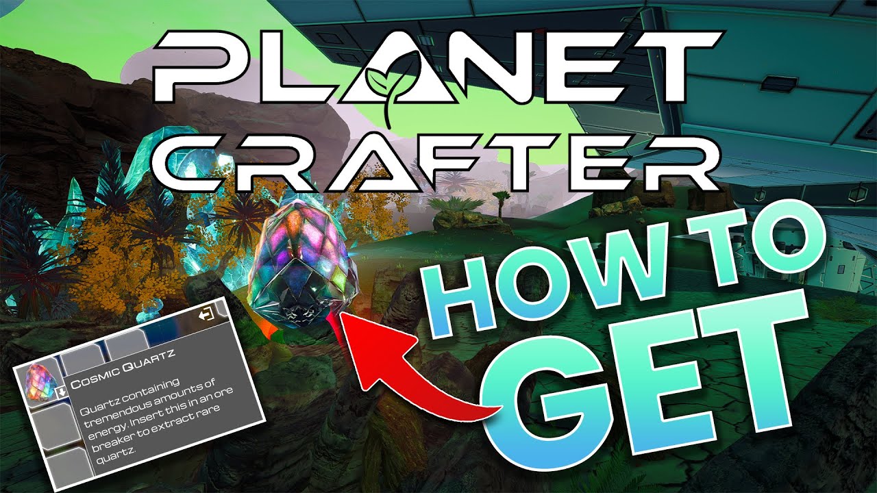 The Planet Crafter - КАК ПОЛУЧИТЬ КОСМИЧЕСКИЙ КВАРЦ.. DLC Humble Planet