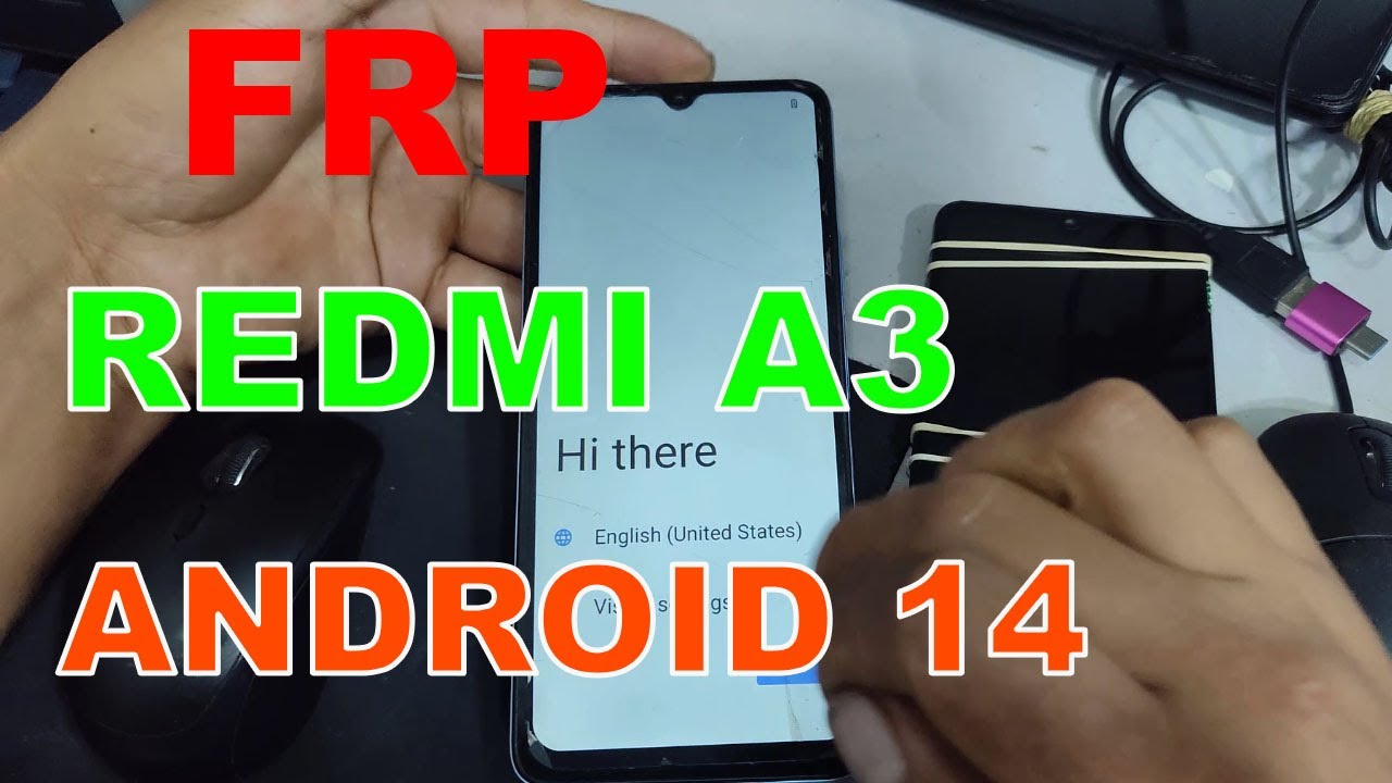 Eliminar Cuenta de Google Xiaomi Redmi A3 | Android 14 /Nuevo Metodo