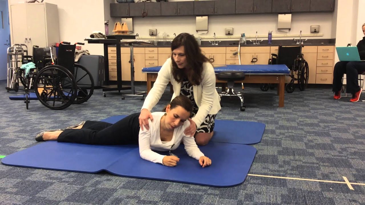 Supine to long sit   walk around
