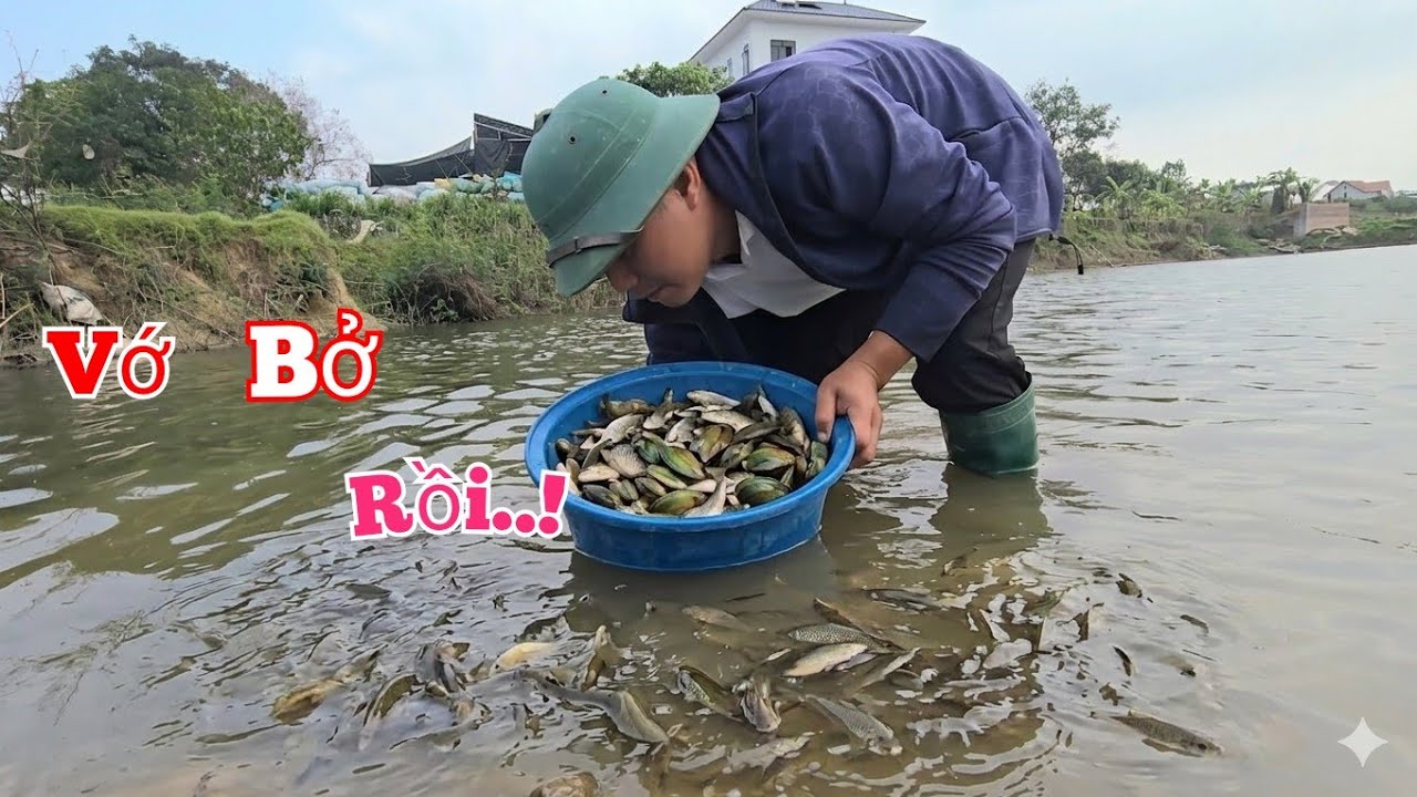 Tưởng Bắt Cá Nhưng Không Ngờ Dưới Đáy Thùng Này Chứa Đầy Đồ Ngon...