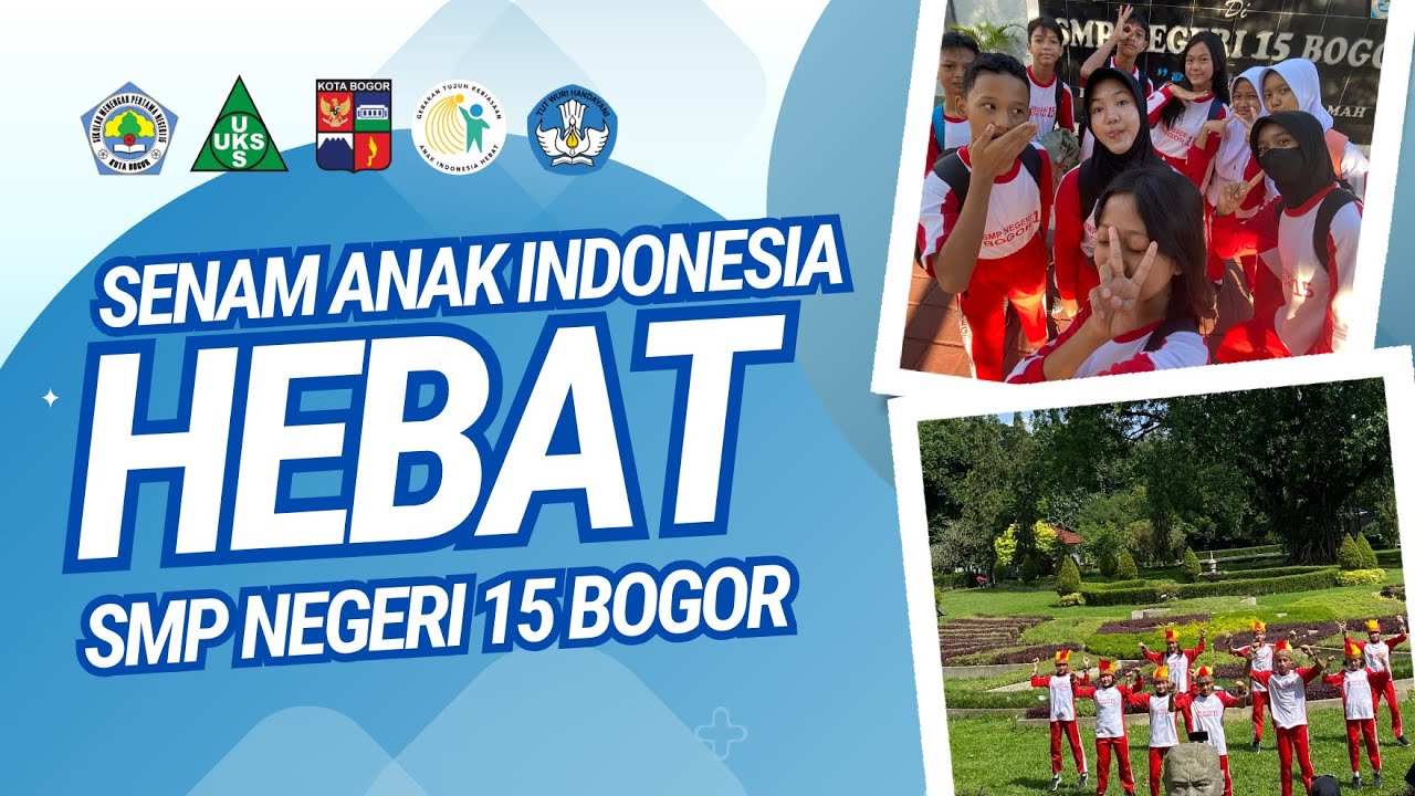 Lomba Senam Anak Indonesia Hebat 2025_SMP Negeri 15 Bogor_Jawa Barat