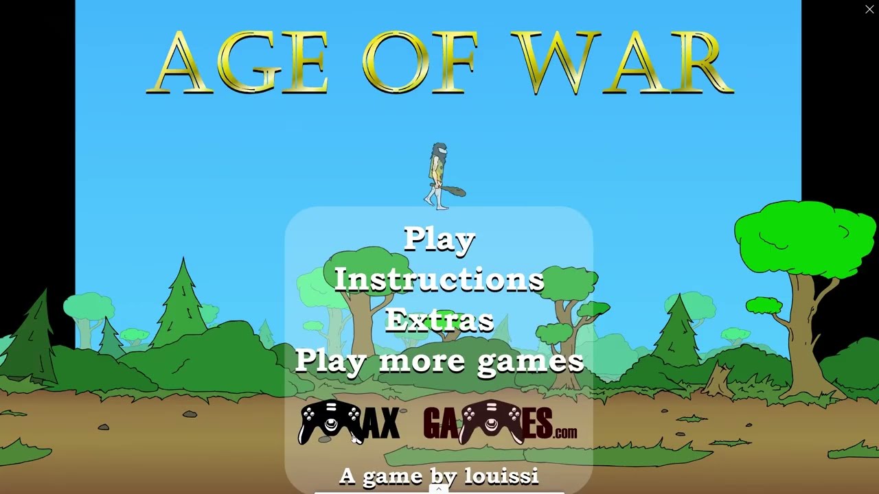 AGE OF WAR (Only Turret Challange)