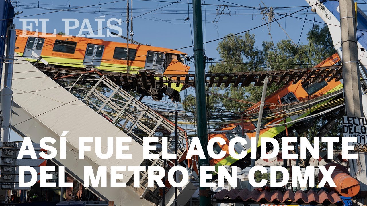 MÉXICO| Así fue el accidente de la #LÍNEA12 del metro en CIUDAD de MÉXICO