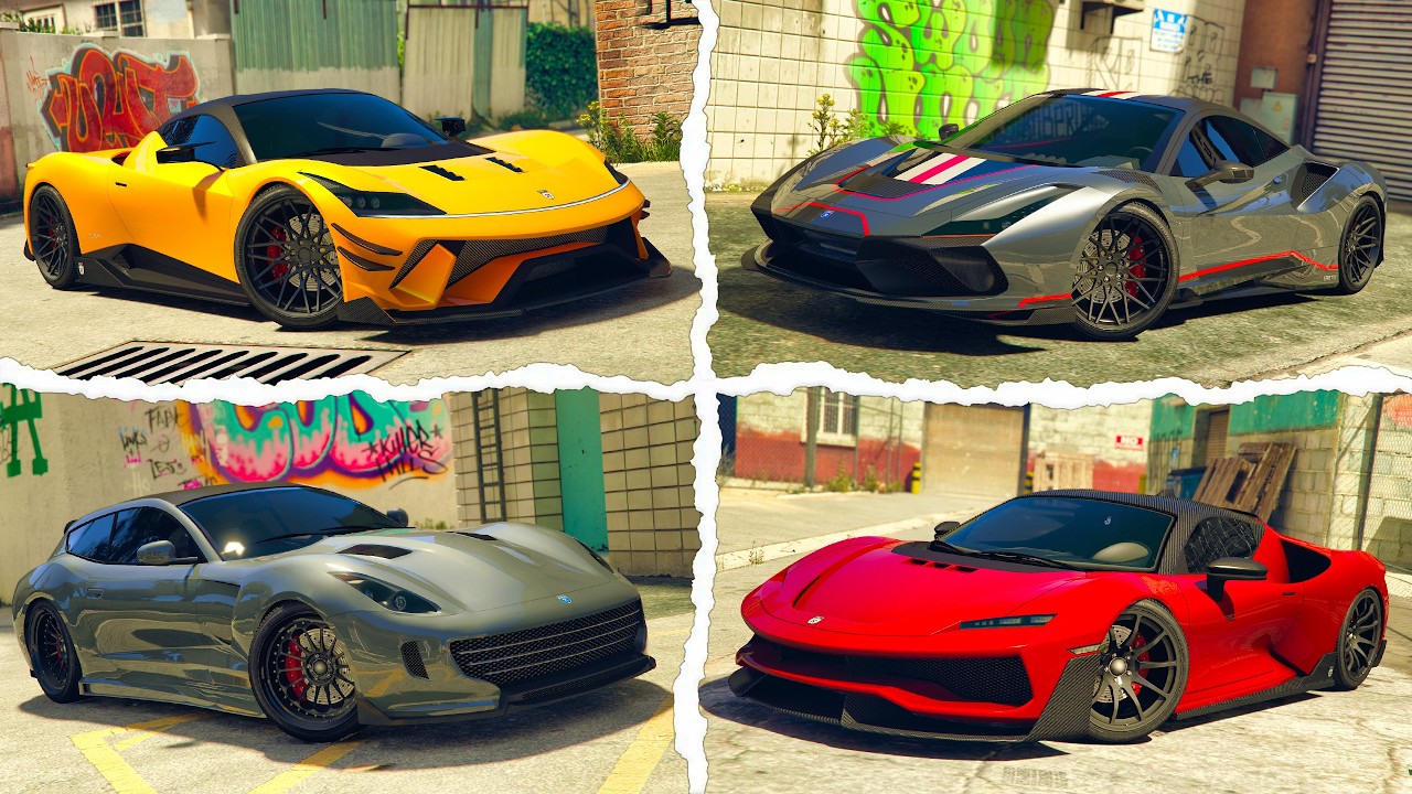 Топ-10 лучших автомобилей Ferrari в GTA Online