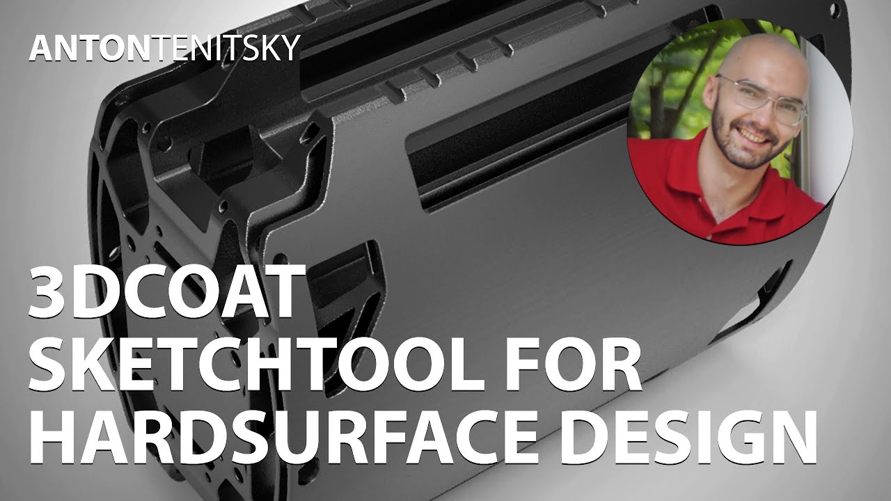 3D Coat Sketch Tool for Hardsurface Design Revisited