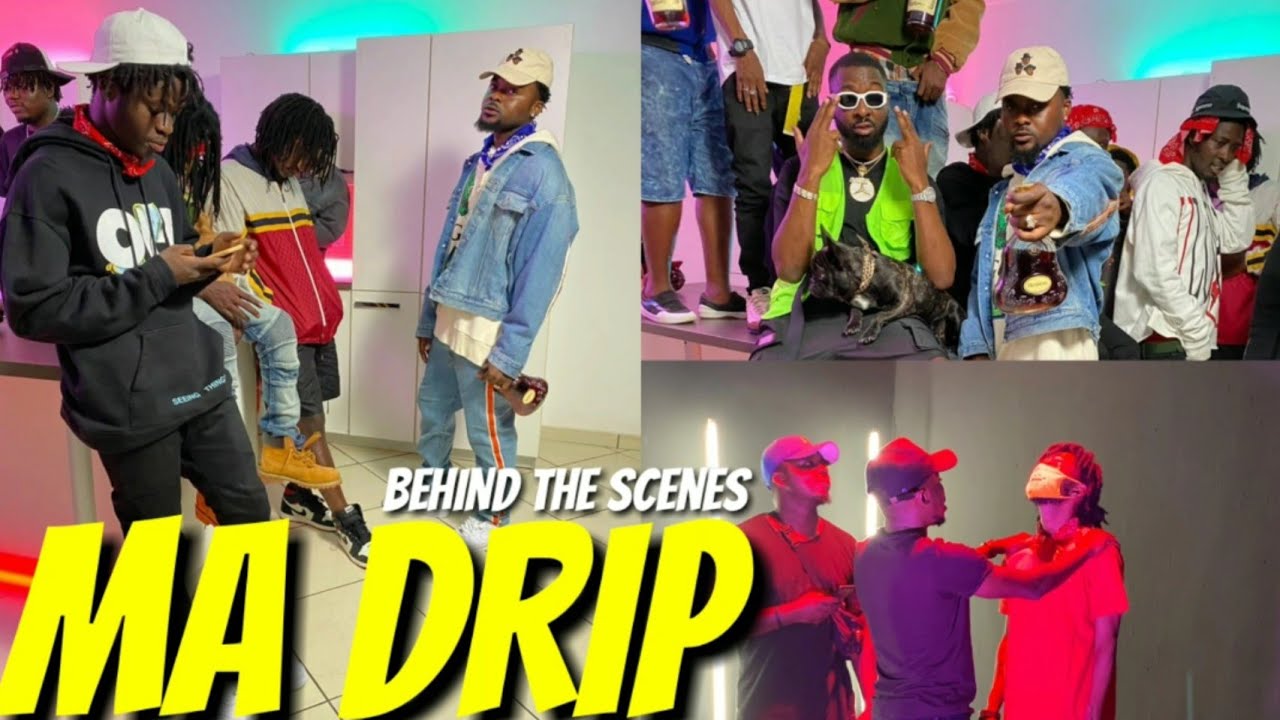 Ma Drip- [ Behind The Scenes ]Sean Lifer Ft O'kenneth,Reggie,Jay Bahd,City Boy,KwakuDMC & Kawabanga