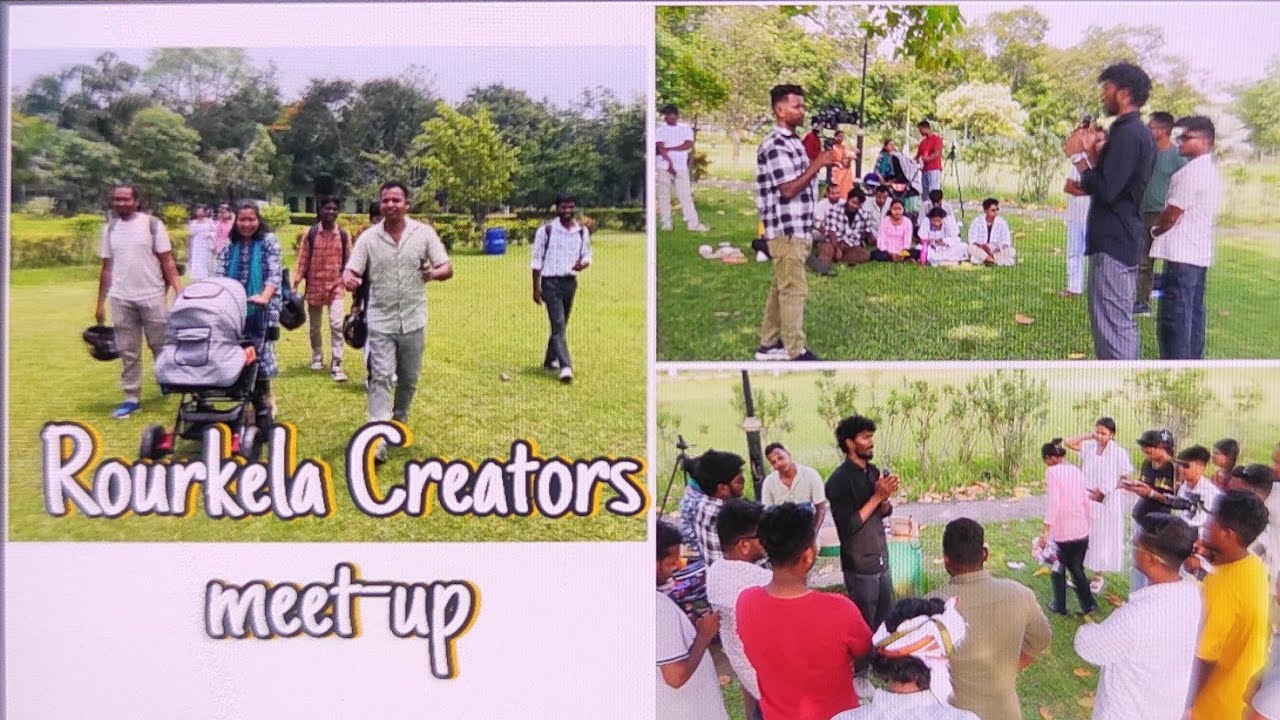 ROURKELA CREATORS MEET-UP, 01 JUNE 2025 NEHRU PARK 🏞️#newvlogs #rourkela #ROURKELACREATORSMEETUP
