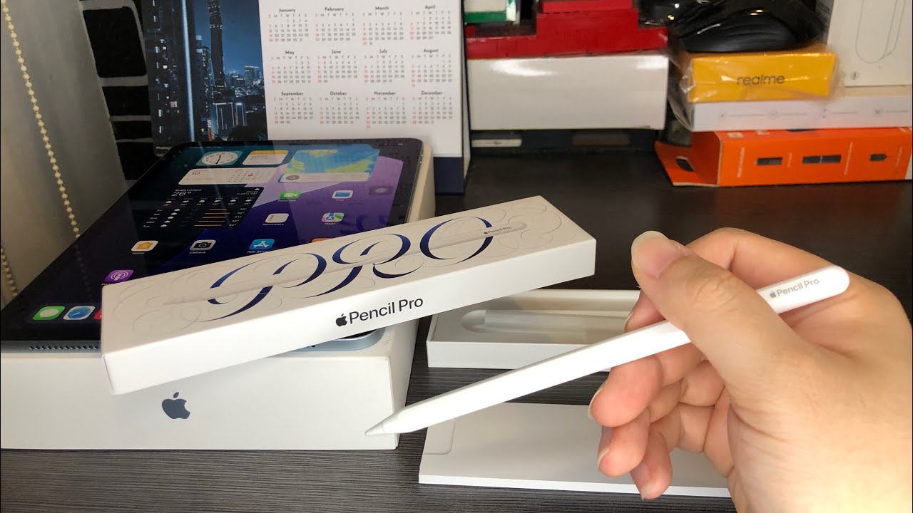 Apple Pencil Pro Unboxing + First Setup