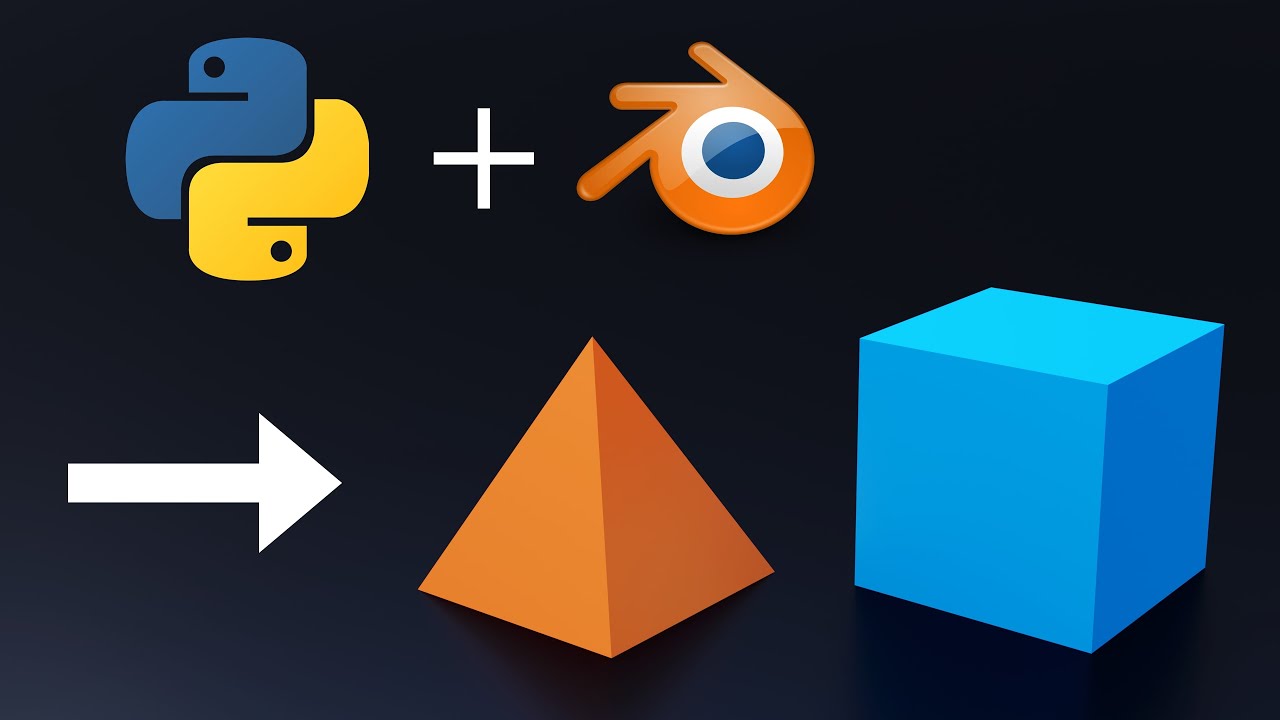 Как кодировать 3D-объекты с нуля с помощью Blender и Python