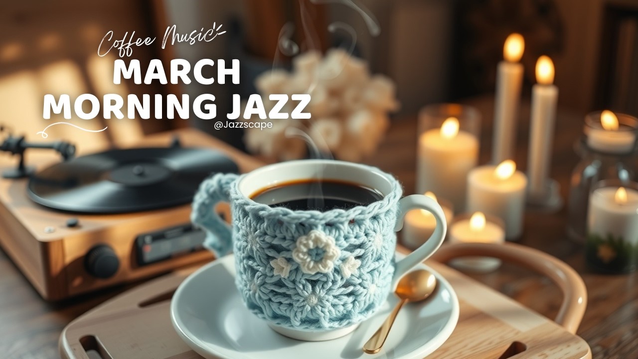Spring Bossa Nova Coffee Jazz ☕🌸 Relaxing March Morning Music for Café Ambience