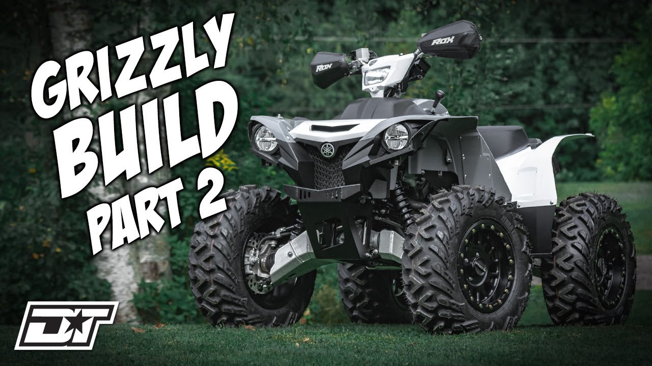 Сборка квадроцикла Yamaha Grizzly WR700 Customization — ЧАСТЬ 2