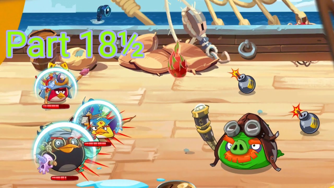 Angry Birds Epic Part 18 & ½: The fight for the submarine