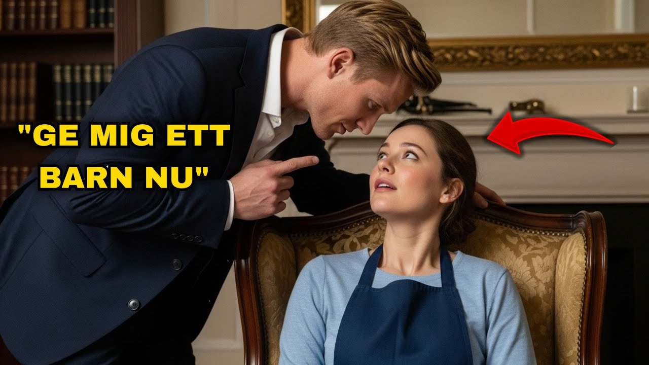 "GE MIG ETT BARN NU, STÄDERSKA" SADE MILJONÄREN... HENNES SVAR CHOCKAR HONOM