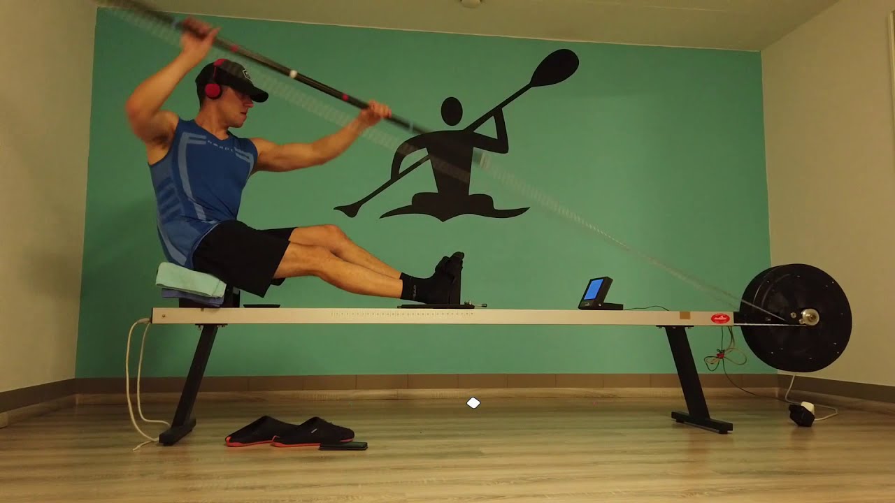 Kayak Ergometer - how to kayak technique - Kayak Sprint Training