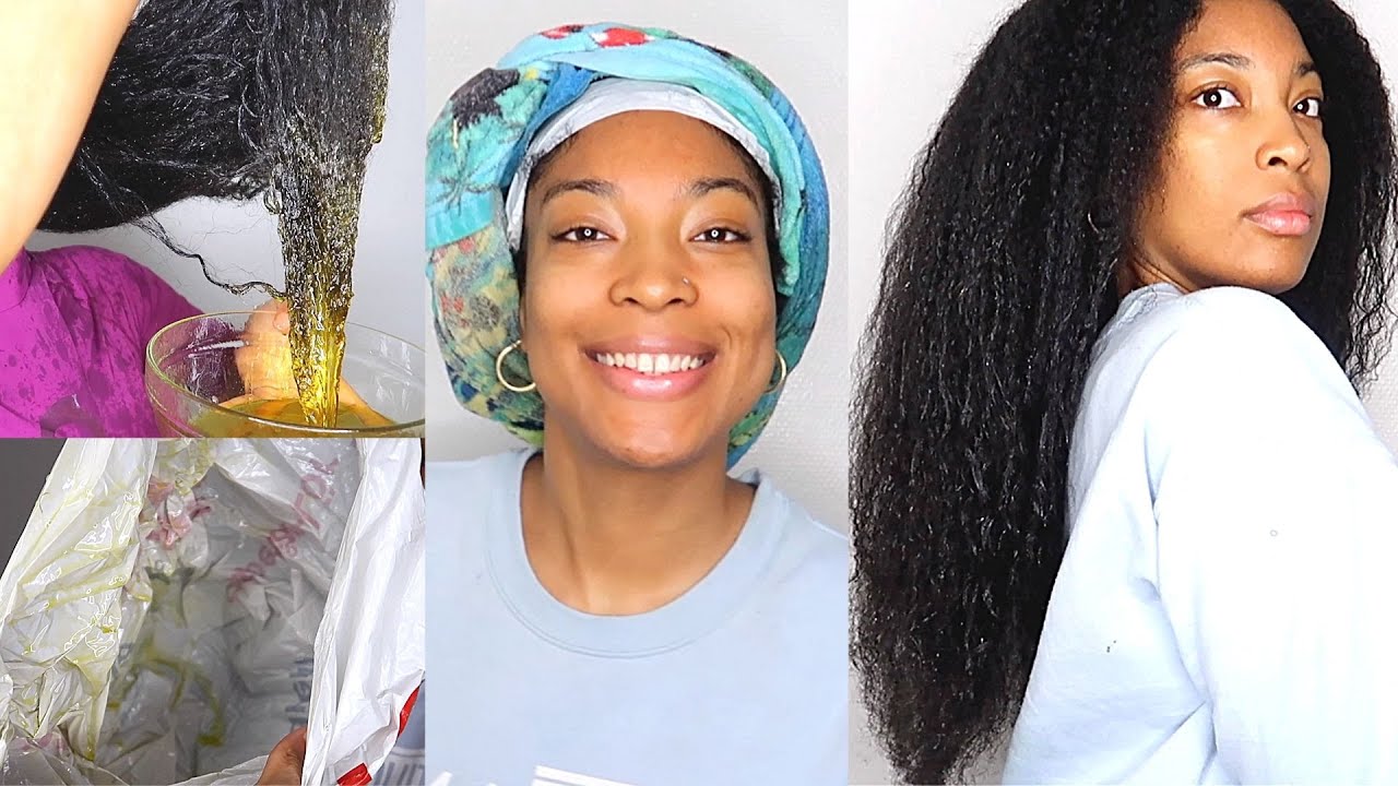 Le Lendemain Après L'Application Des 100 Cuillères à Soupe D'Huile | Résultats Sur Mes Cheveux