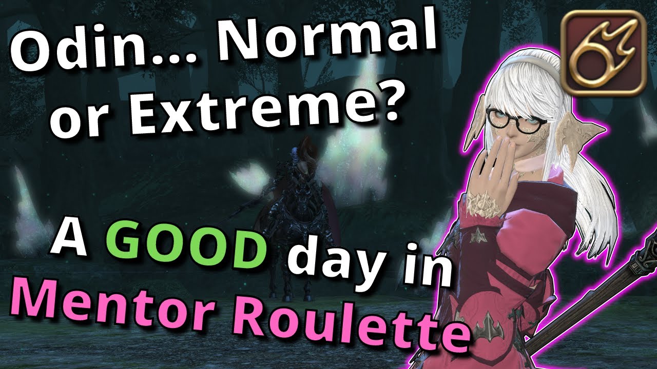 Black Mage versus Odin! A GOOD day in Mentor Roulette!