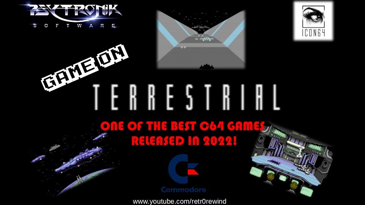 Terrestrial - Commodore 64 Gameplay (2022)
