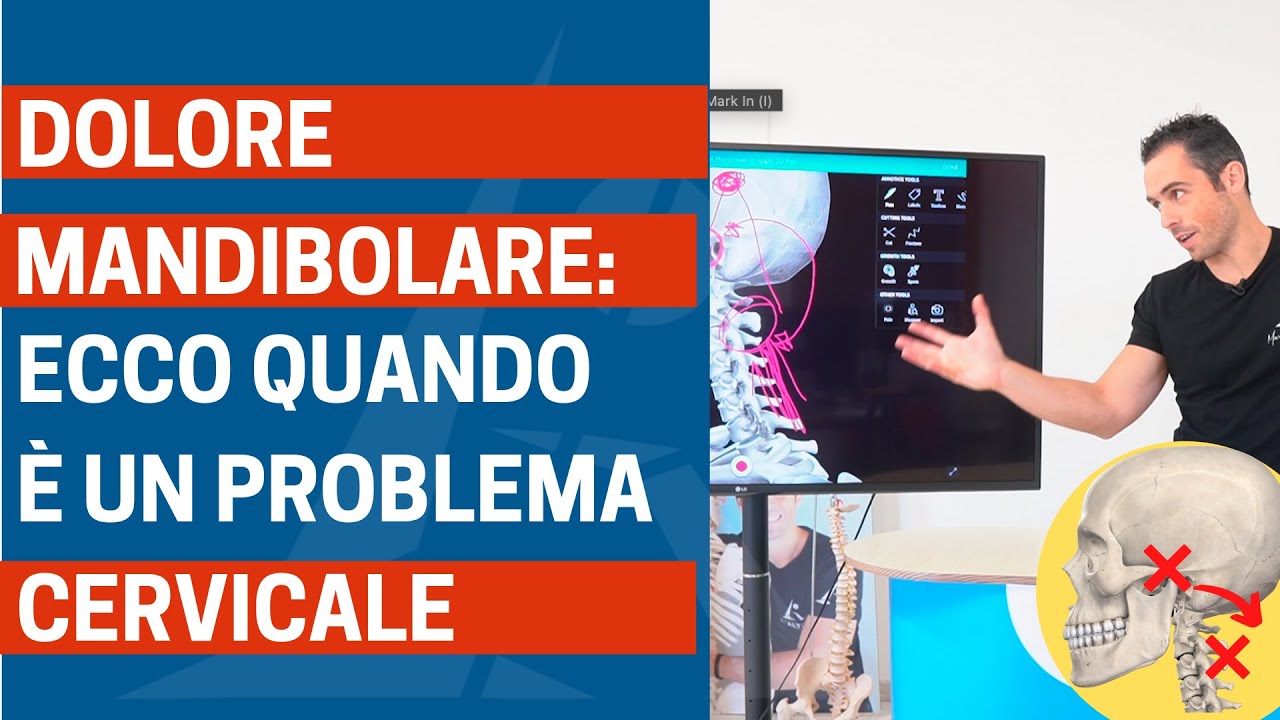 Dolore MANDIBOLARE: ecco quando può essere un problema 