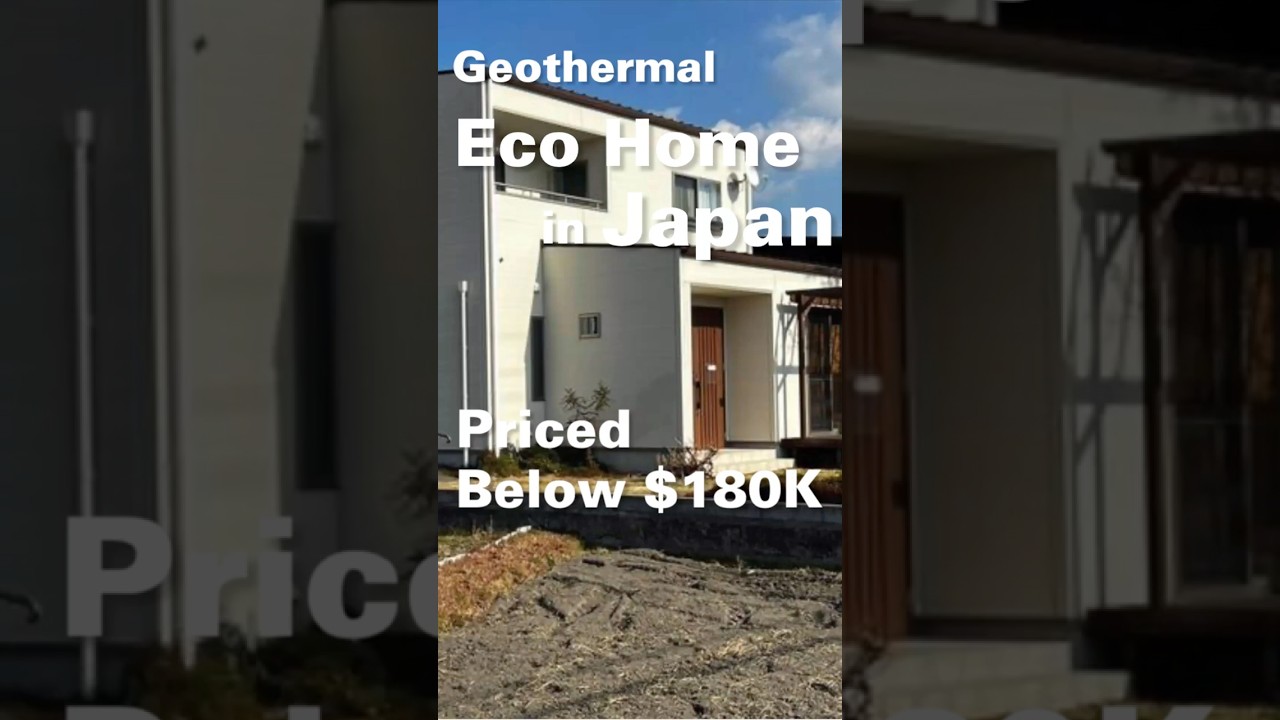 Eco-Friendly Geothermal House for Sale in Yamaguchi, Japan #JapanHouseForSale