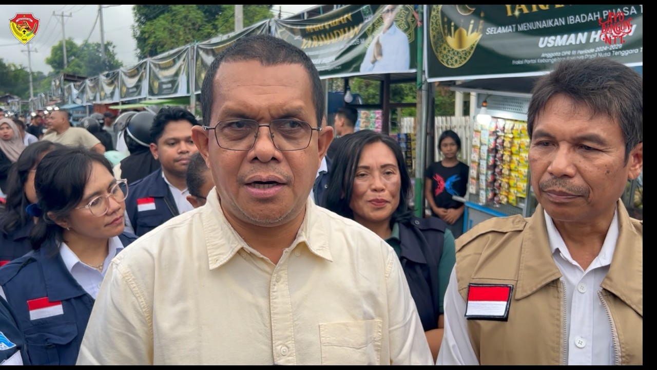 Gubernur NTT dan  BPOM Kupang Tinjau Pasar Kuliner Takjil di Kota Kupang