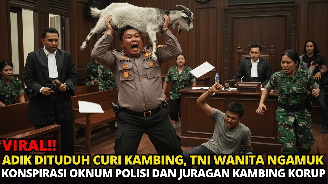 VIRAL‼️ ADIKNYA DITUDUH MALING, KAKAK TNI INI MENGAMUK DI PENGADILAN KARENA PUTUSAN HAKIM TAK ADIL!