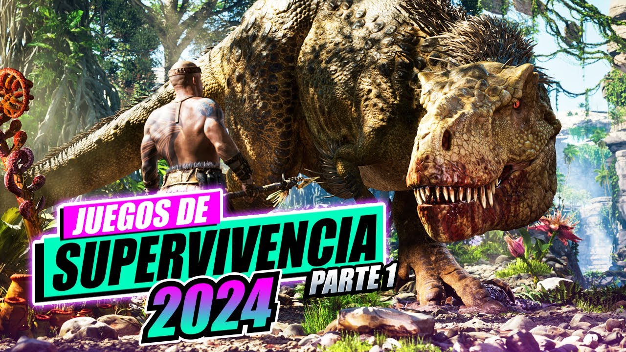 🪂 TOP 15 Mejores JUEGOS de SUPERVIVENCIA 2024 (con UNREAL ENGINE 5) | Parte 1