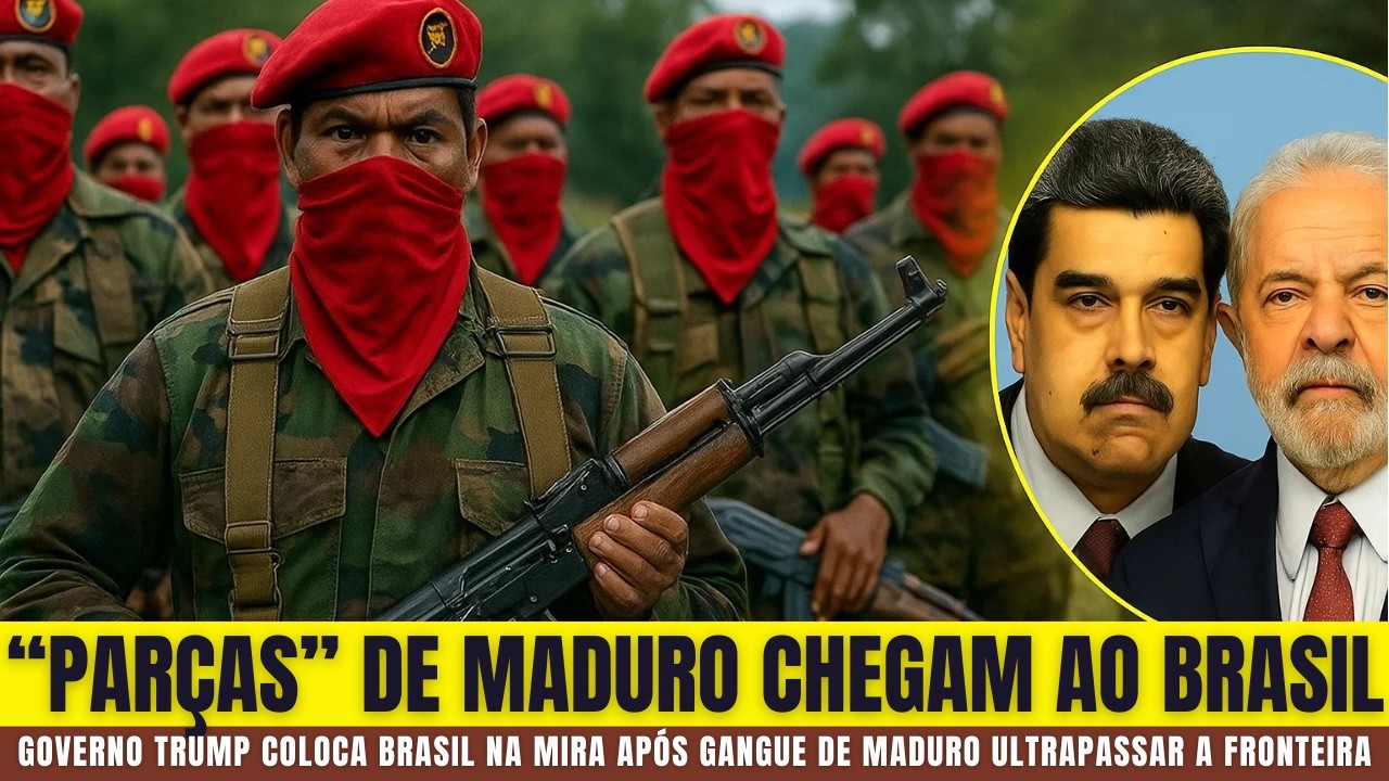 Maduro Desafia EUA ATRAVESSANDO GANGUES na Fronteira Brasileira