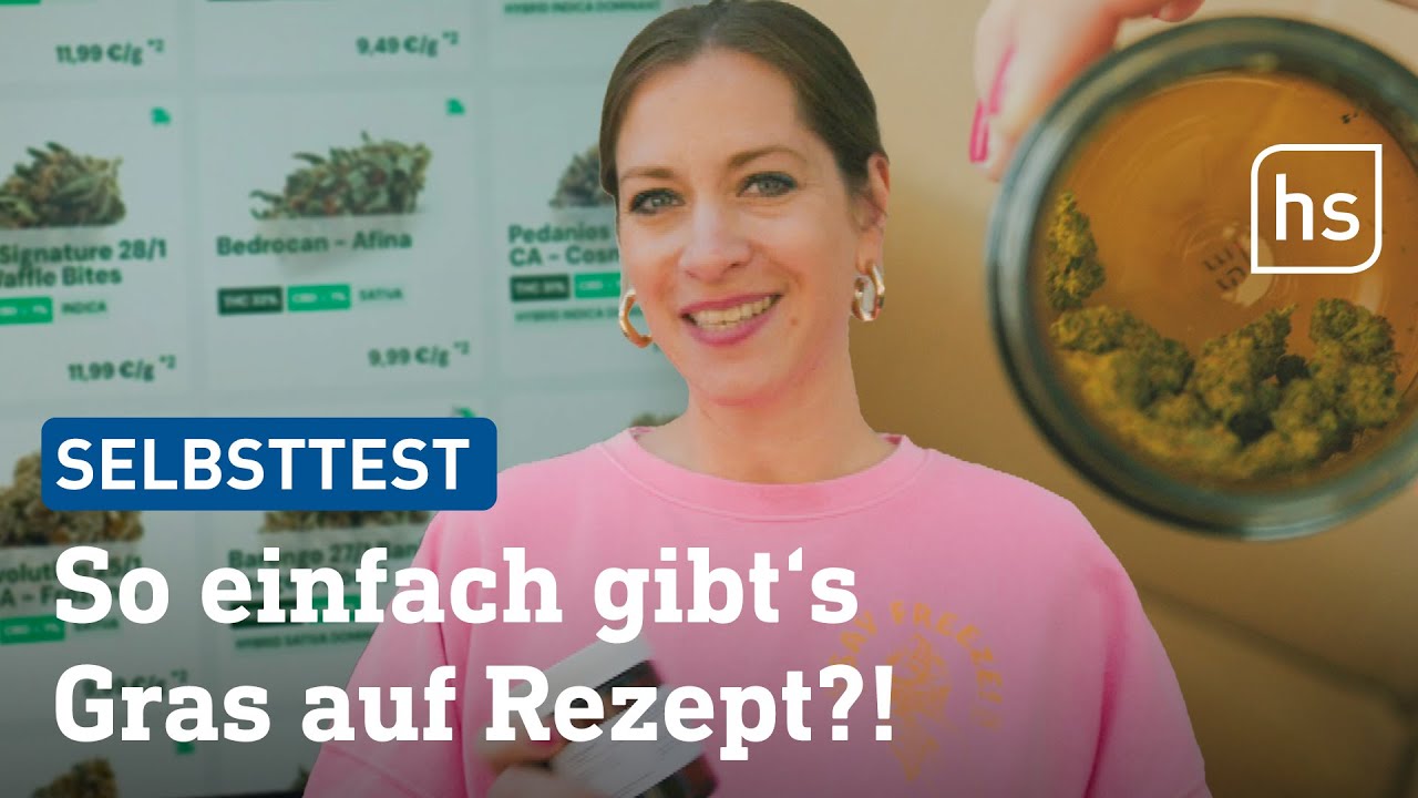 Medizinisches Cannabis legal per E-Rezept: Wie einfach bekommt man es? | hessenschau