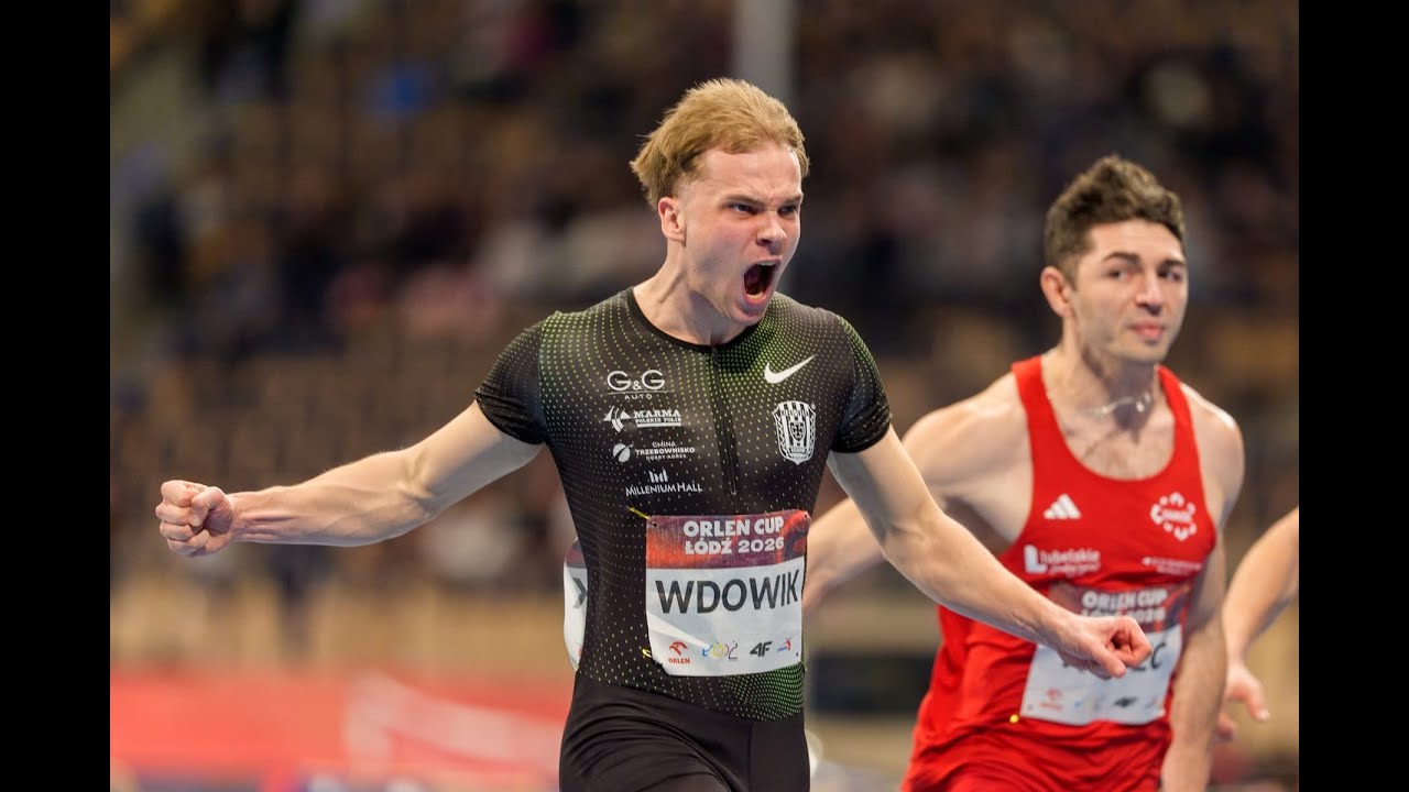 ORLEN CUP Łódź 2026 - OLIWER WDOWIK 60m - 6.59 PB, 25.01.2026r.