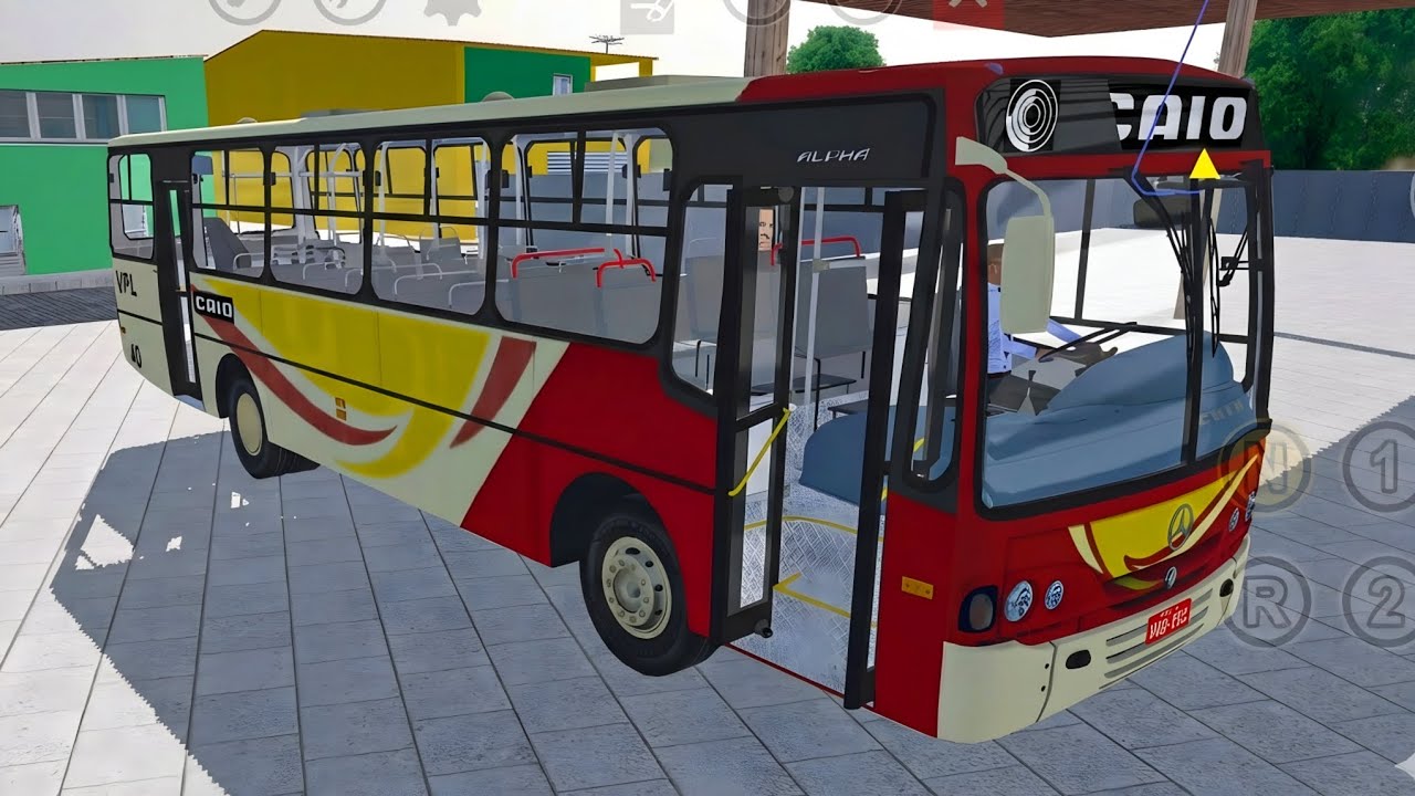 🚍 Proton Bus Simulator | Caio Alpha MB OF-1318 Padrão VPL + Cortando o Barro (Linha Ida)