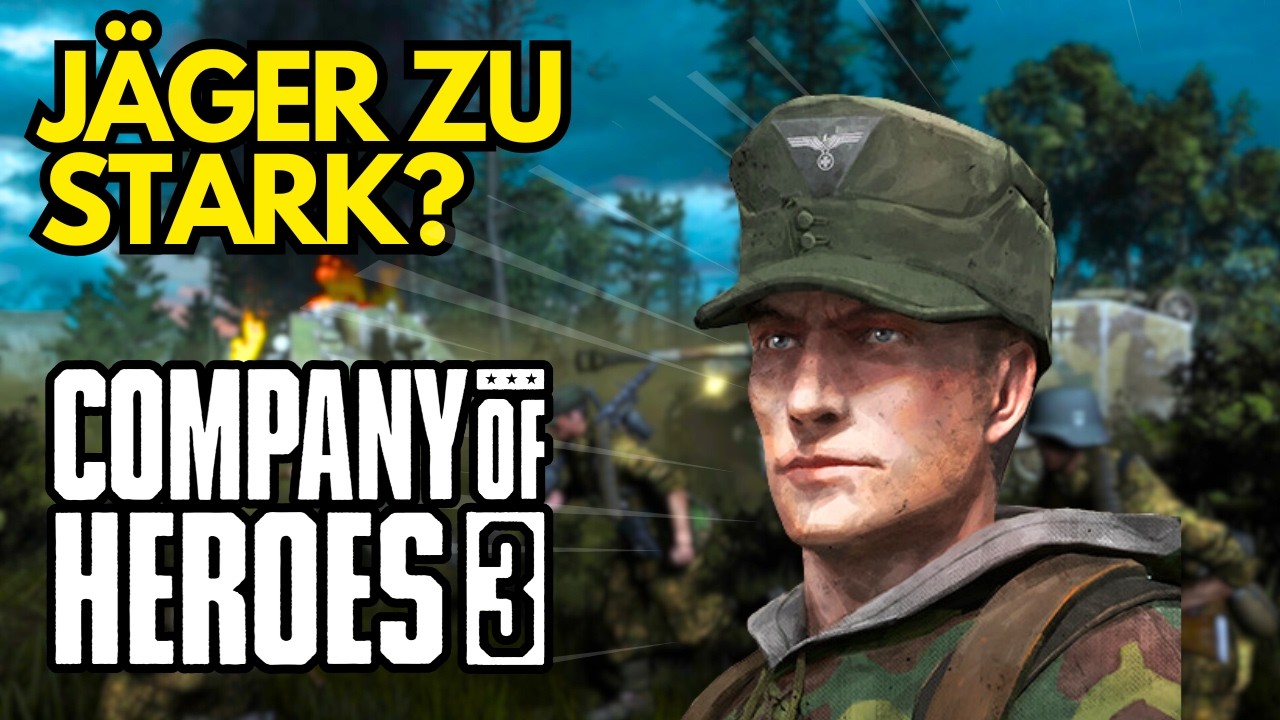 Leicht gewinnen durch die Jäger Gruppe I Company of Heroes 3 I Multiplayer 4vs4