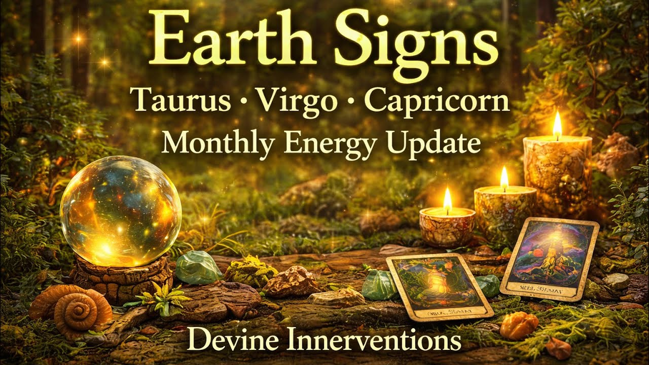 Earth Signs Monthly Energy Update #taurus #virgo #capricorn 