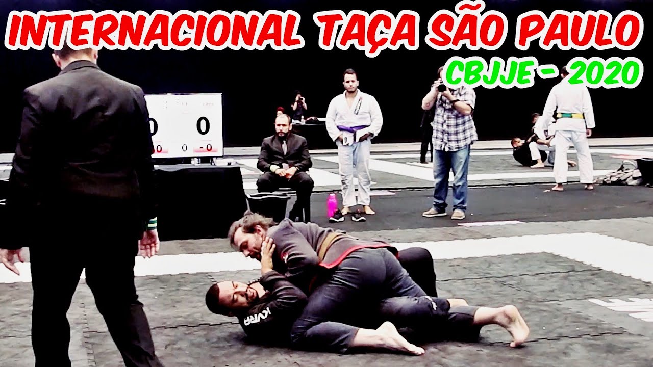 Jiu Jitsu - FAIXA MARROM - MASTER - CAMPEONATO INTERNACIONAL TA&Ccedil;A S&Atilde;O PAULO - CBJJE - 2020