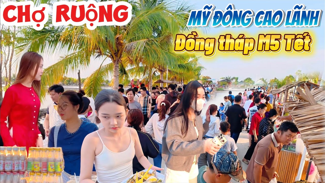 Lạc vào vùng quê ĐỒNG THÁP | NÀO NGỜ có ngôi chợ đậm chất miền quê mọc lên giữa ĐỒNG TẾT2026