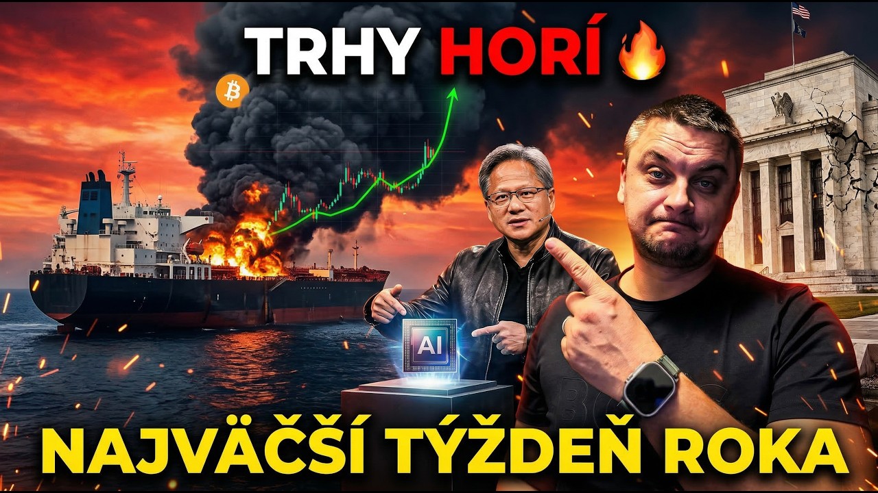 Najväčší týždeň pre trhy a crypto - Hormuz v plameňoch + Fed + GTC 2026