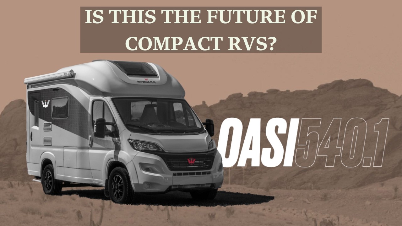 The Ferrari of RVs? Compact 17' Wingamm Oasi 540.1 Has EVERYTHING! 🤯