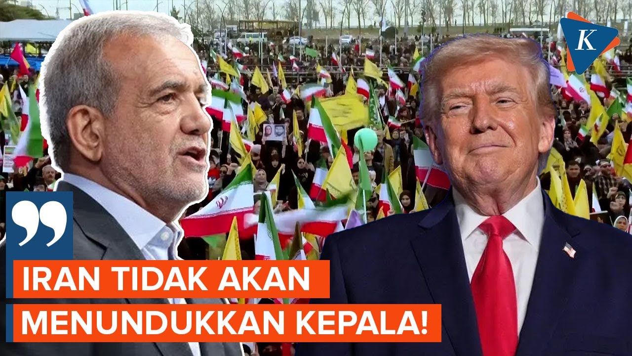 Pezeshkian Tegaskan Iran Menolak Tunduk pada Tekanan AS