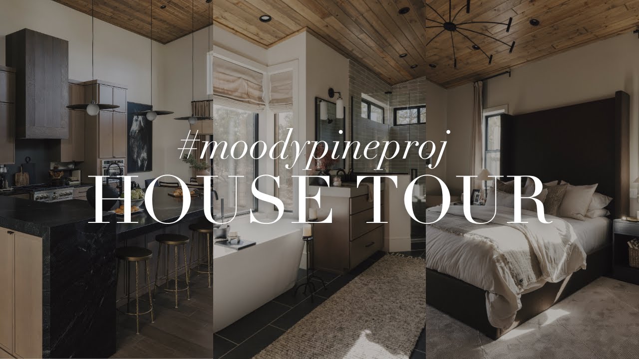 House Tour of a Moody and Modern Cabin in Arizona | THELIFESTYLEDCO #MoodyPineProj