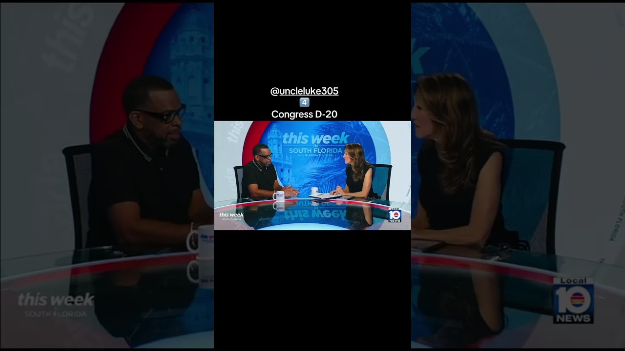 @UncleLukeTv running for Congress In Broward County Florida 