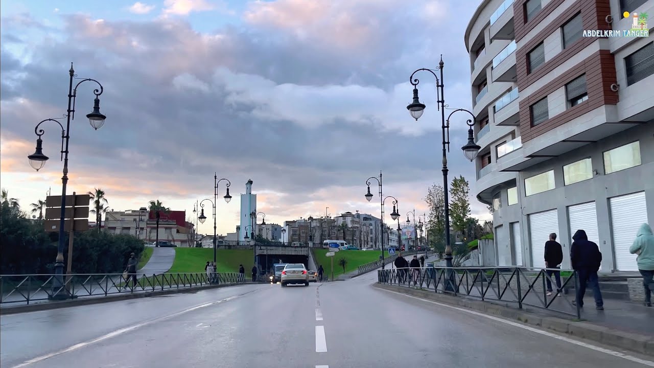 جولة في مدينة طنجة من كسابراطا الى القرية الرياضية.. شاهد جمال المدينة في الصباح الباكر 😍
