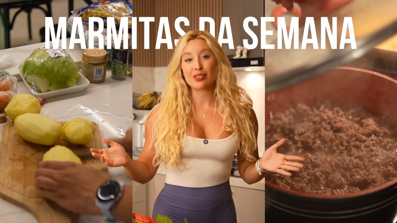 Preparação de marmitas da semana | dicas, receitas, organização…