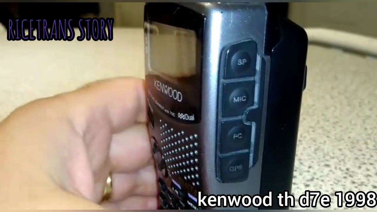 RICETRANS STORY - KENWOOD TH D7 E