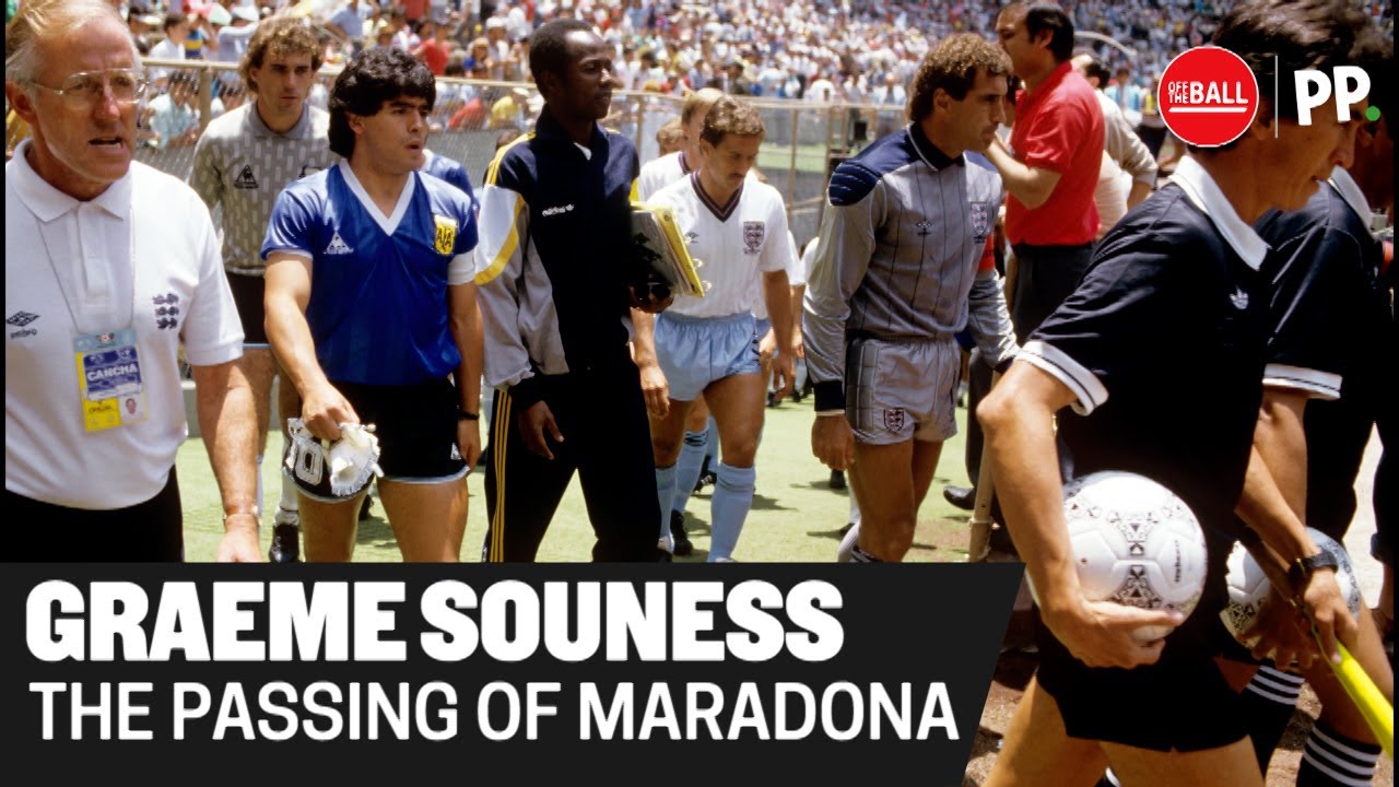 'I remember him scoring a perfectly good header against England' | GRAEME SOUNESS ON DIEGO MARADONA